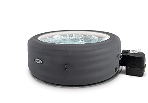 Intex Simple Spa 28482 Spa gonflable à bulles, idéal pour la détente et comme bain à remous, accessoires inclus, 795 L, 196 x 66 cm