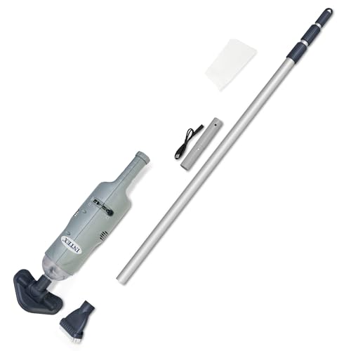 Intex - 28620EP - Aspirateur de piscine à main rechargeable - Gris